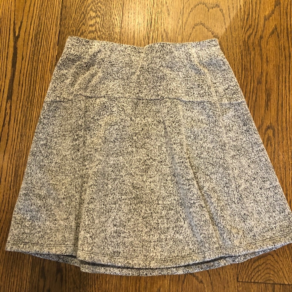LOFT Petite skirt boucle grey XXS 00p